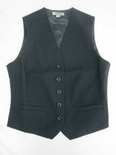 Womens Vest Navy blue XS med Large XL 2X 3X 6 8 10 12 14 16 18 20 22 Edwards New