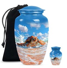 Turtle Tribute Remembrance - Cremation Urn for Adult Male
