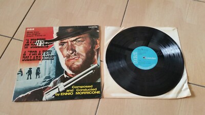 ENNIO MORRICONE A Fistful Of Dollars/For a Few Dollars More 12'' Vinyl LP 1968