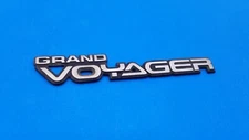 87 88 89 90 91 92 93 94 95 PLYMOUTH GRAND VOYAGER REAR EMBLEM LOGO BADGE OEM B34