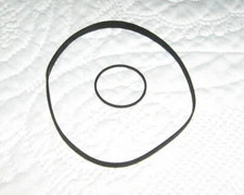 NAKAMICHI CR-3 CR-3A CR-E CASSETTE CAPSTAN & BACK TENSION BELTS - NO IDLER TIRE