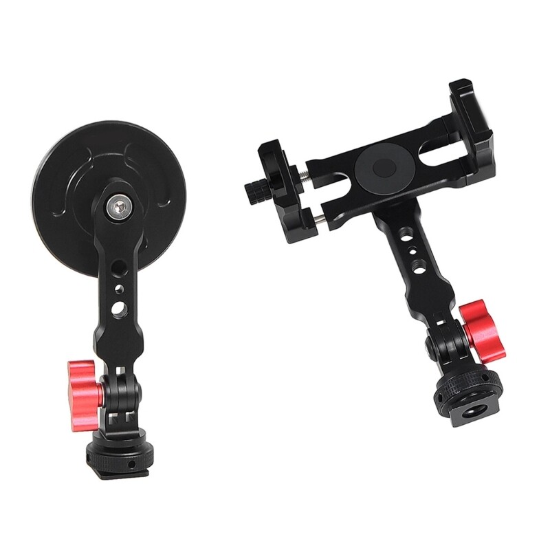 360° Rotating Phone Tripod Mount with Cold Shoe Adapter