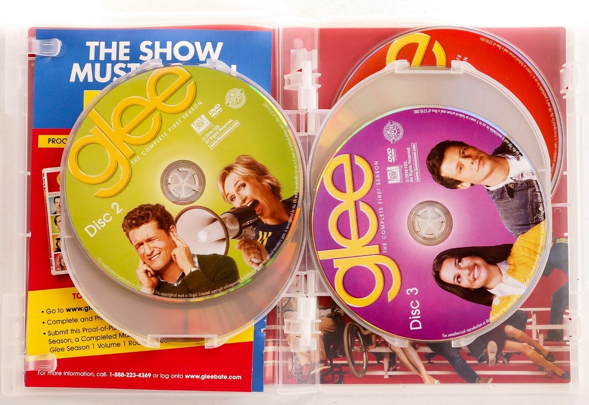 Glee The Complete First Season DVD Box Set +New Material Jane