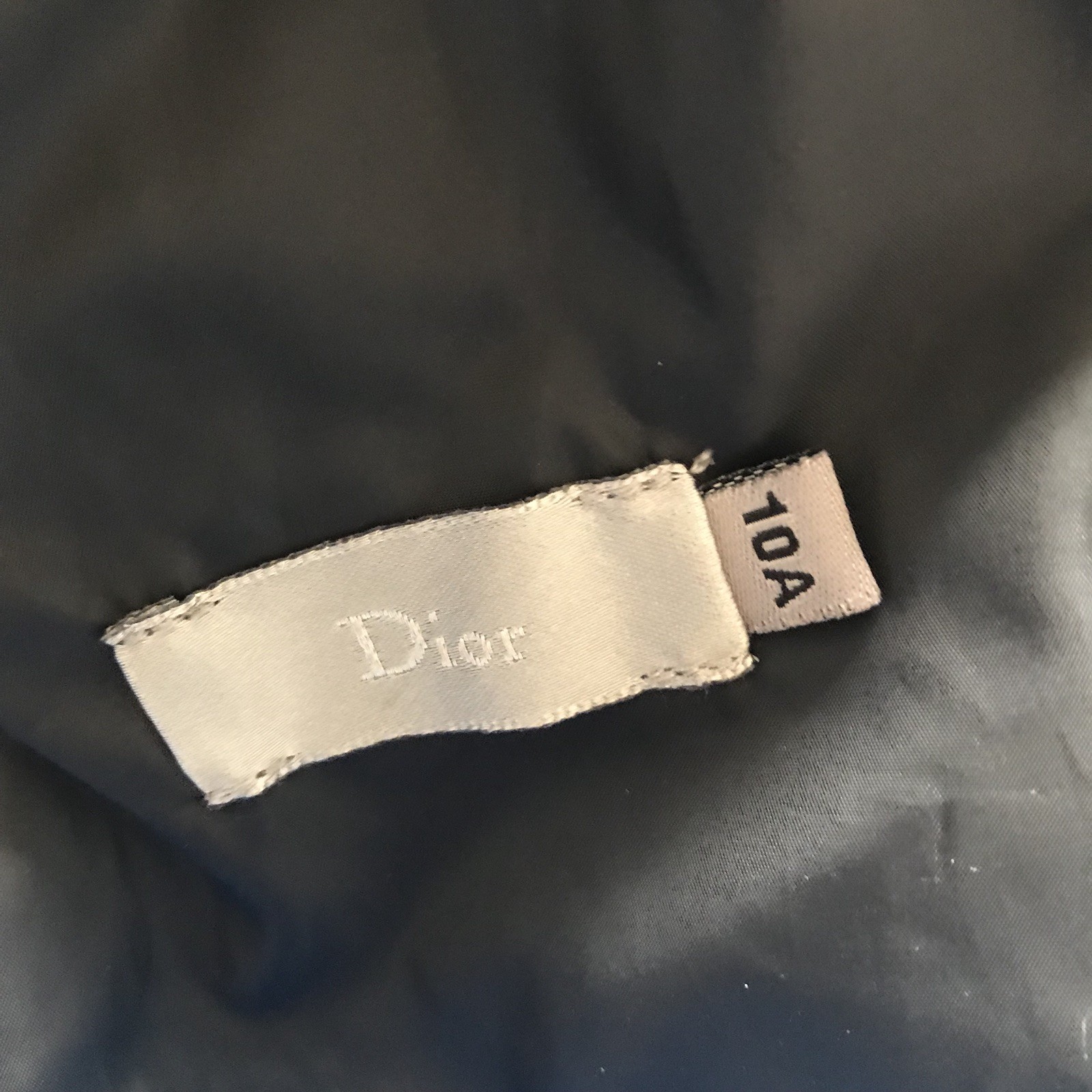 DIOR JR Royal Blue Padded Down Jacket For 10 Y Old Kid image 10