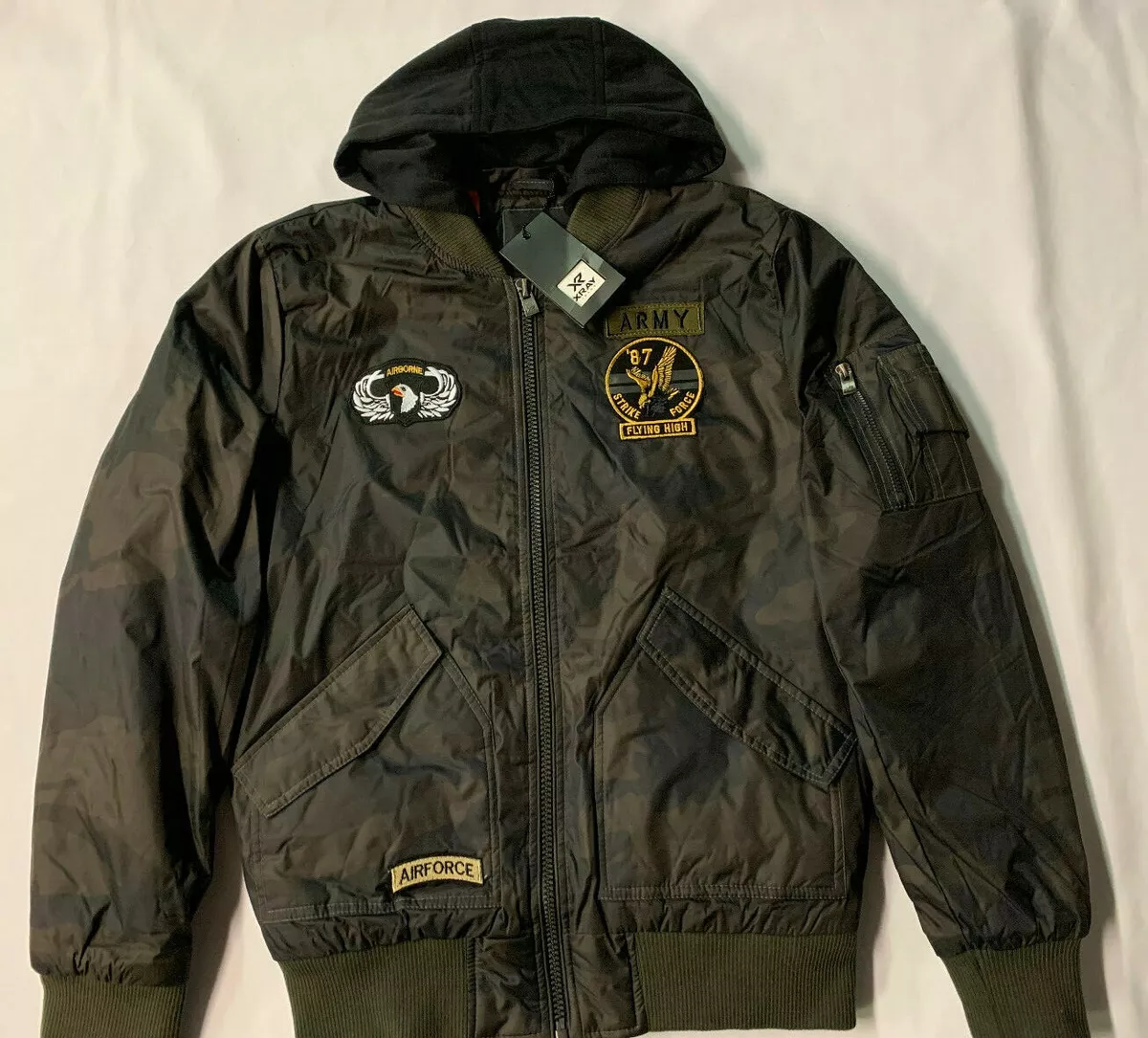 Airforce softshell hotsell casual hooded