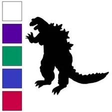 Godzilla, Vinyl Decal Sticker, Multiple Colors & Sizes #6698