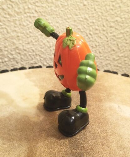 FunWorld Jack-O'-Lantern Bendable Toy Figure 3.75" Vtg Halloween Bendem Bendy - Picture 2 of 12