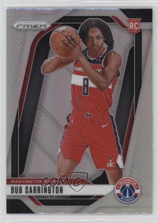 2024-25 Panini Prizm Silver Prizm Bub Carrington #244 7rf