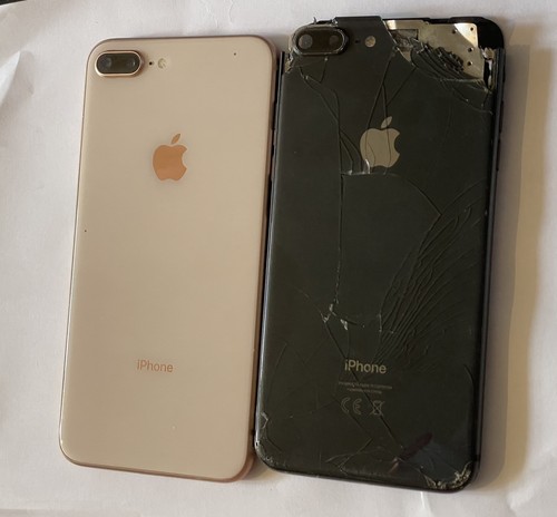 2x Apple iPhone 8 Plus (A1864 Model) - Gold/Grey iOS Smartphones for Parts - Picture 2 of 2