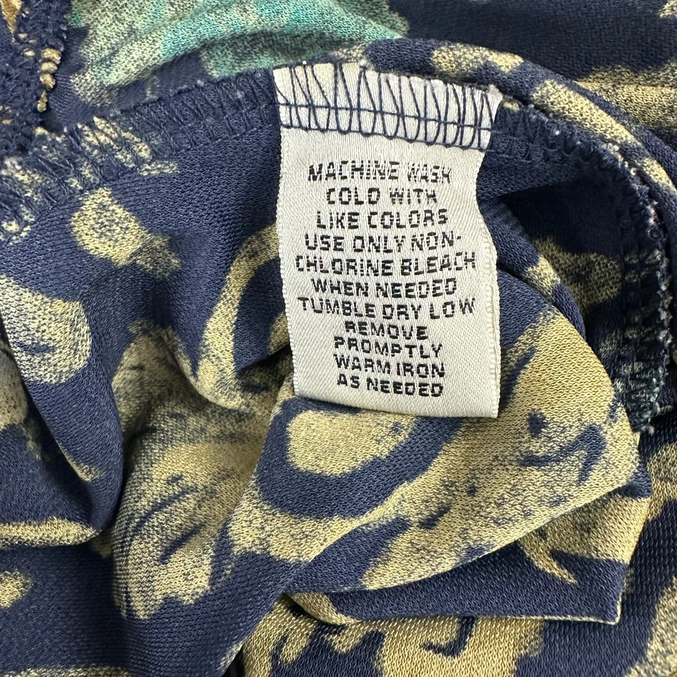 Falda midi Bechamel para mujer talla 2X vintage floral barroca cottagecore boho Foto 4 de 4