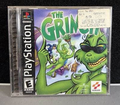 The Grinch (Sony PlayStation 1, 2000) - CIB Complete with Manual & Case Tested