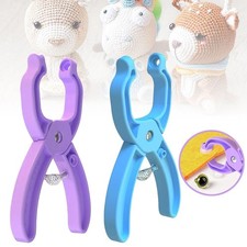 Safety Eye Tool, Auxiliary Tool for Attaching for Crocheting Eyes Crochet CW