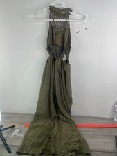 love culture green womens dress size small