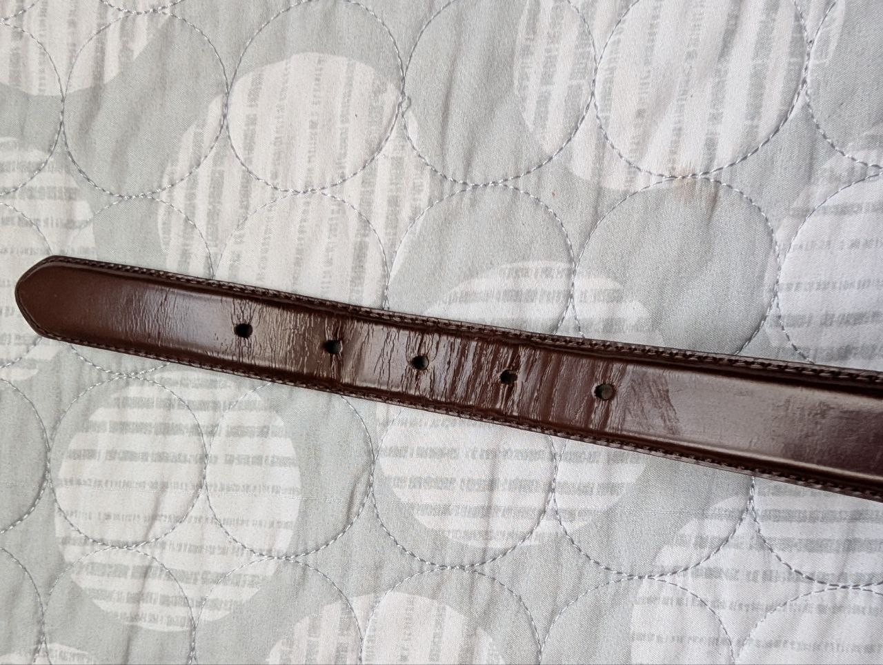 Vintage  Coach Women`s Leather Brown Belt Size 38 thumbnail 16