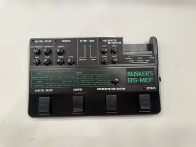 Buskers BS-MEF Chorus Delay Overdrive Distortion Rare Guitar Multi Effects Pedal