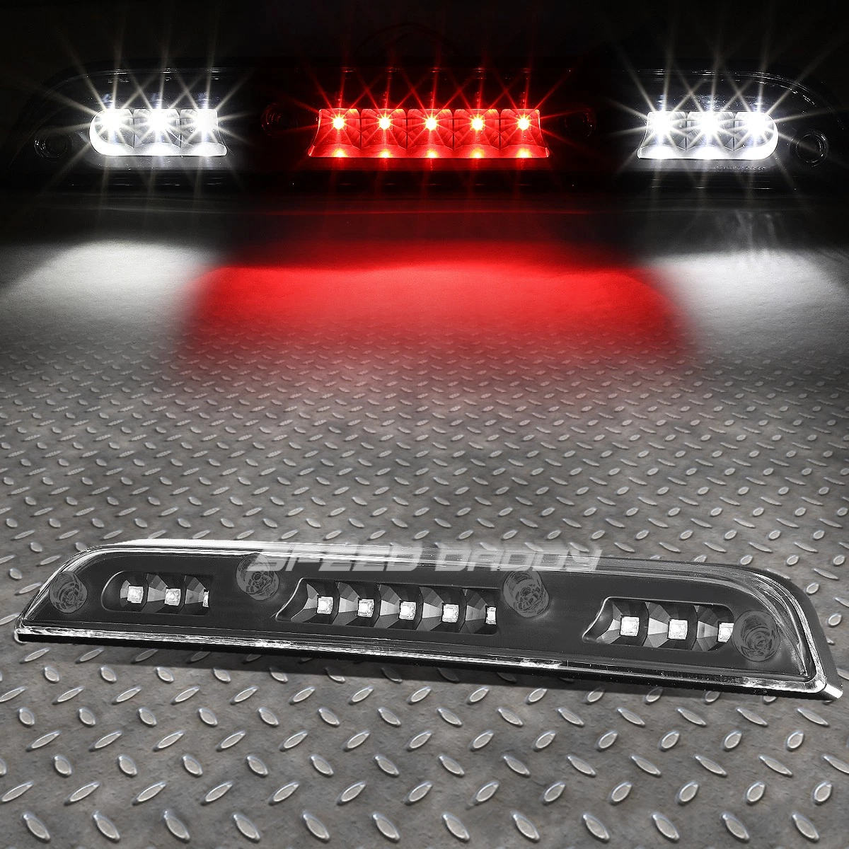 For 99-16 Ford F250 F350 Super Duty LED 3rd Third Brake Light Cargo Light Red