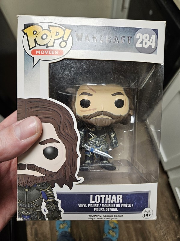 Funko Pop! Movies Vinyl Figure: Warcraft - Lothar Collectible #284