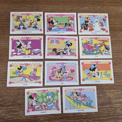 Vintage 90s Minnie 'n Me Trading Cards The Walt Disney Company Lot