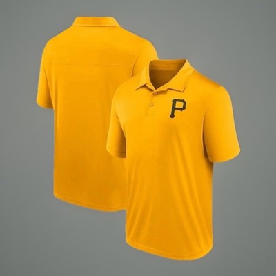XL Pittsburgh Pirates Black Shirt Official MLB Licensed Baseball Size NEW Yellow