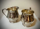 Creamer and Sugar Bowl Towle Sterling #170 242g