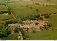 England - Cambo Village - Cambo is the Wallington Hall Estate Village - Aeria