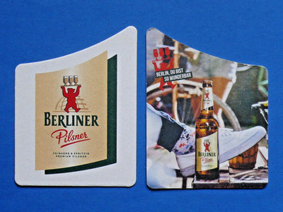 Berliner Pilsner ''Berlin, you are so wonderful'' beer mat NEW