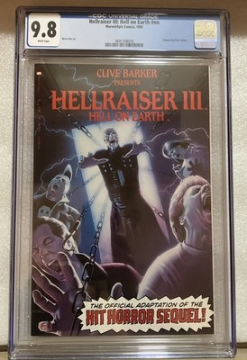 HELLRAISER III - Hell on Earth CGC 9.8 Clive Barker New Horror Video Game