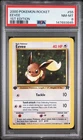 2000 POKEMON ROCKET 1ST EDITION #55 EEVEE PSA 8