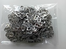 500 SODA CAN RING PULLS SILVER