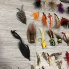 Vintage Fly Rod Lure Lot of 53 Heddon ? Pflueger? South Bend?  Wood Flies More. — photo 8