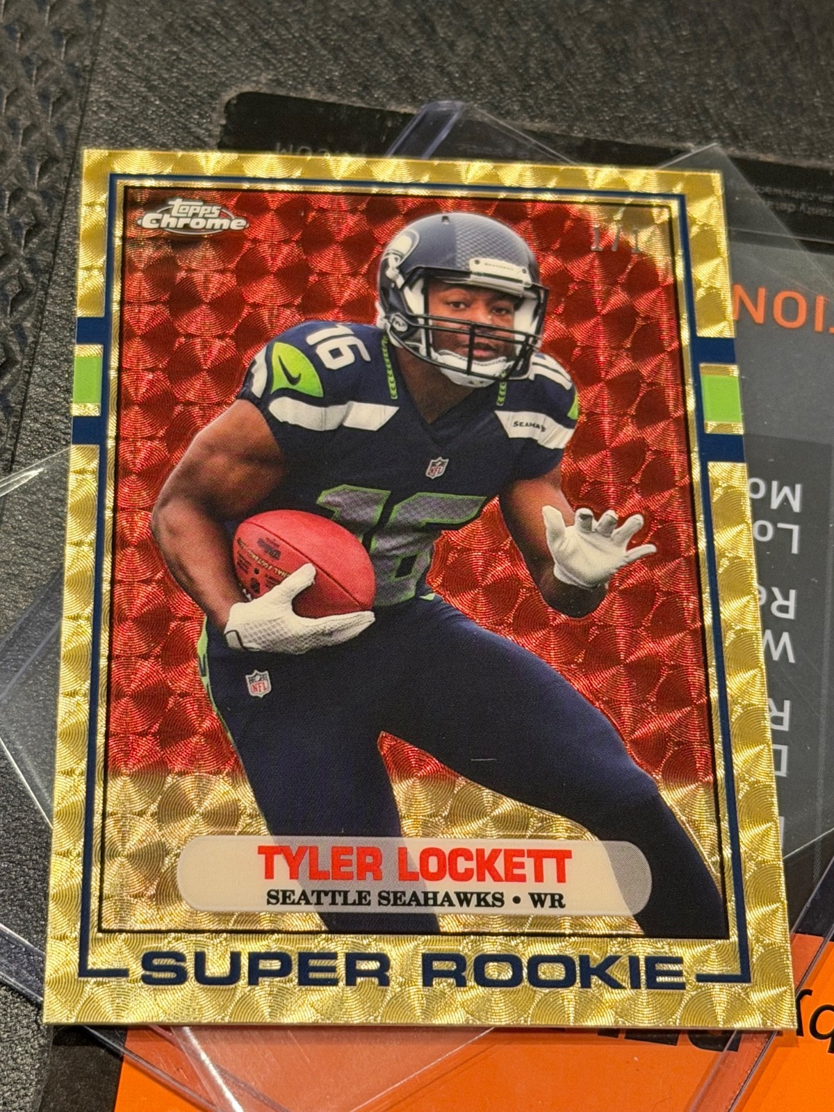 Tyler Lockett Topps Chrome 1989 Super Rookie #89TL Superfractor
