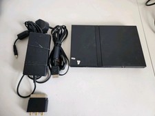 Sony PlayStation 2 Slim  Console SCPH-75003 with Power brick AV cable And Scart 