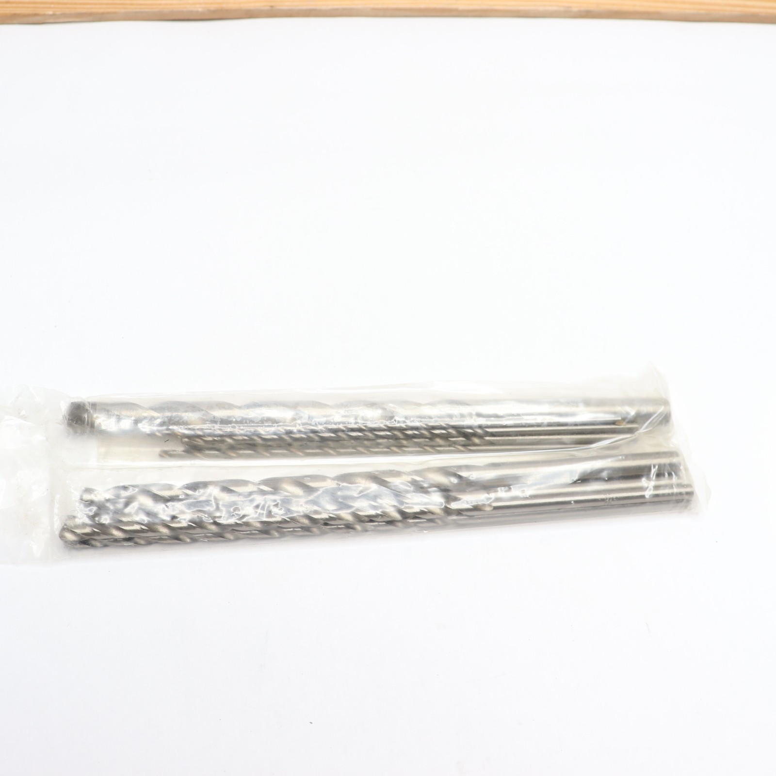 (9-Pk) Saipe Extra Long Twist Drill Bits Set Round Straight Shank 150mm - 200mm