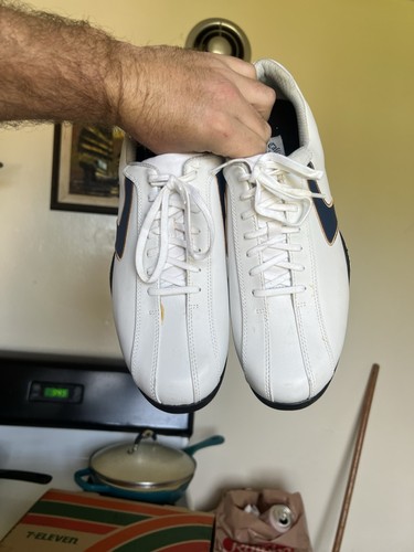 Callaway Golf Shoes M355-13 White SoftSpikes Cleats USA Size 11 Men’s Euro44.5 - Picture 2 of 6