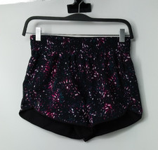 Girls BLACK Avia Athletic Running Shorts Lightweight Lined Size XL