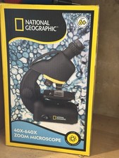 Image of Children's microscope National Geographic 40x–640x with accessories