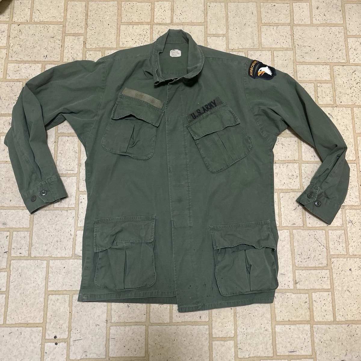 Fatigue Jacket In Original Vietnam War Uniforms for sale | eBay