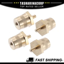 Piece of 4 M5 Battery Terminal Connector Post Adapter Stud Extender Screws Nuts