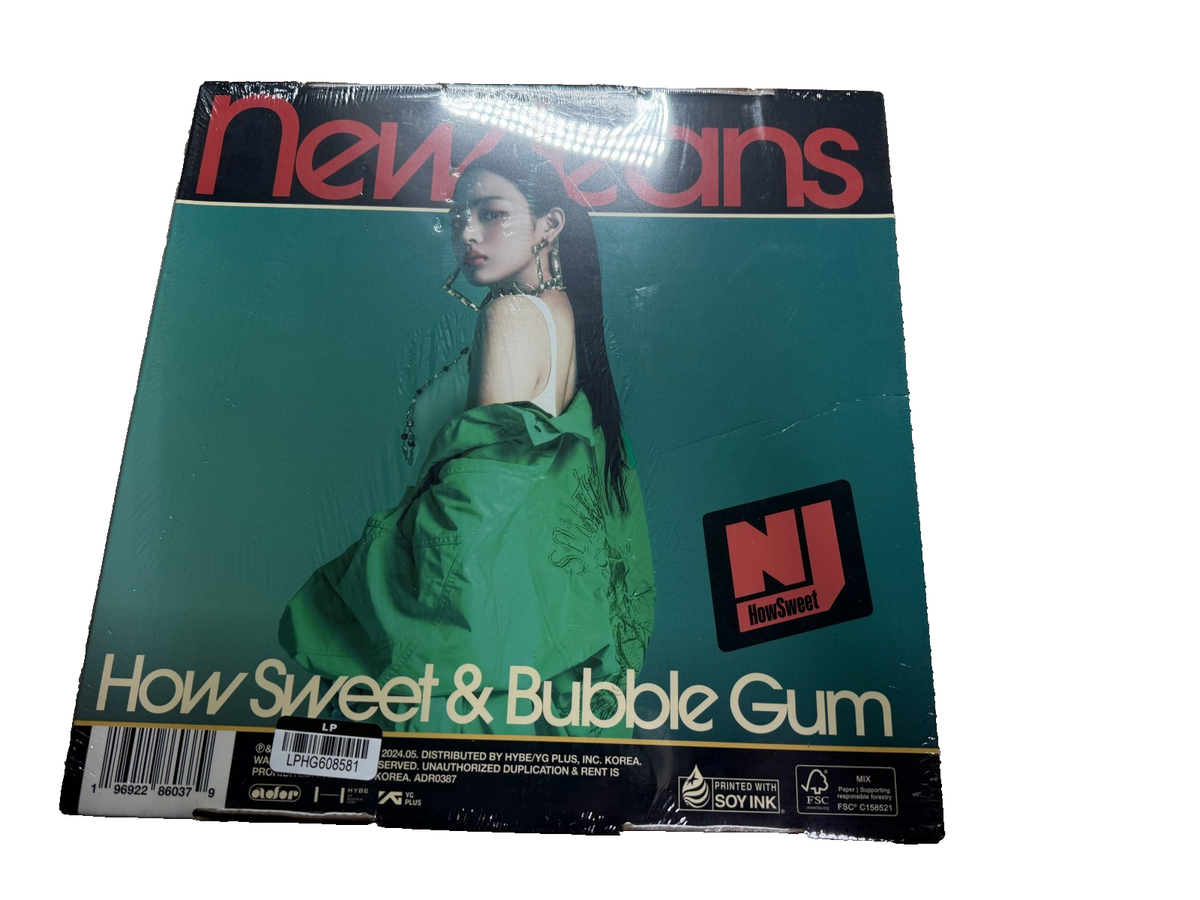 ⭐未開封⭐ How Sweet & Bubble Gum Jeans How Sweet CD HYBE/YG Version Box Set 2024 Korea ADR0387 for