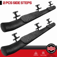 FOR 15-26 FORD F-150 Super Crew Cab 3.5" Side Step Curved Running Board Nerf Bar