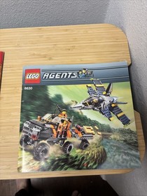 Lego Agents Manuals 8630 And 8632