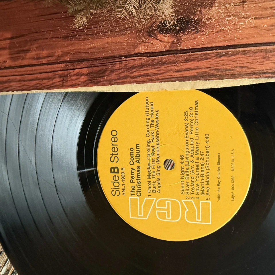 The Perry Como Christmas Album - RCA Records 33 RPM LP (1968) Foto 2 de 4