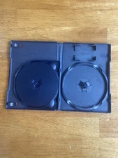 Playstation 2 Authentic Empty Dual Case For 2 Discs NBA sticker