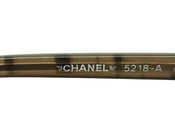 CHANEL Sunglasses - 5218-A Brown Gradient Plastic Unisex Coco Mark