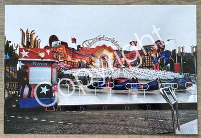 XXL Foto Karussell THUNDERBIRD 1994 - Explorer Reverchon Kirmes Schausteller