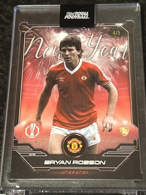 Topps Total Football - New Year - Bryan Robson - Manchester United - /5