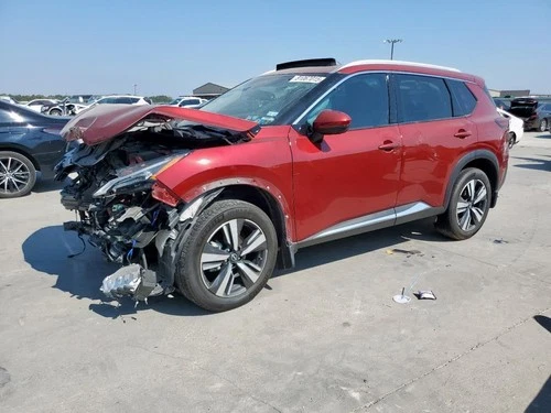 Driver Side View Mirror Platinum Japan Built Fits 21-25 ROGUE 614789