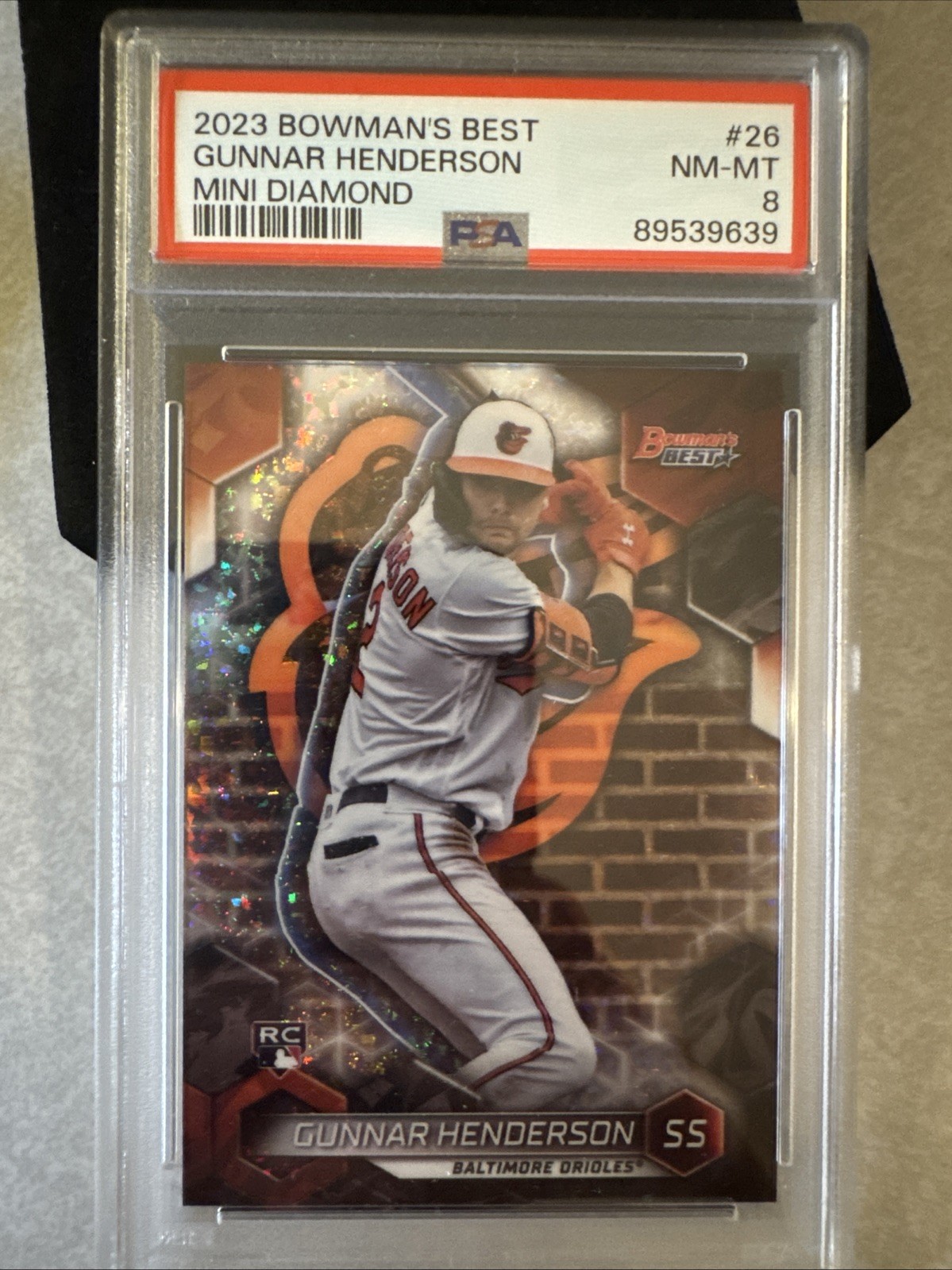 2023 Bowman's Best - Gunnar Henderson #26 Mini-Diamond Refractor /299 (RC)