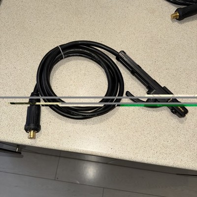 LICHTBOGEN ELEKTRODENHALTER SCHWEISSKABEL MMA STICK KLEMME 200A TÜV H01N2-D 1x25mm²