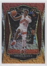 2020-21 Select Premier Level Red White Orange Shimmer Prizm Terence Davis II 2l4